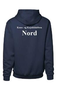 Hættesweatshirt Herremodel (Kajakklubben Nord)
