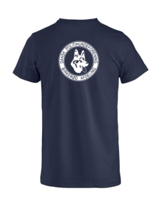 Politihunde Birkerød afdeling - T-shirt Herre (NAVY)