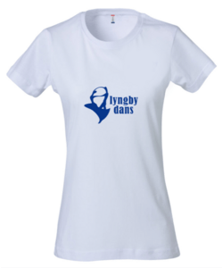 Clique Hvid T-shirt (Lyngby Dans) Dame