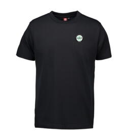 T-Shirt sort (GAD) (Med tekst)